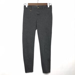 Polo Ralph Lauren Girls Stretch Cotton Blend Leggings Grey Size L 12/14 Pants